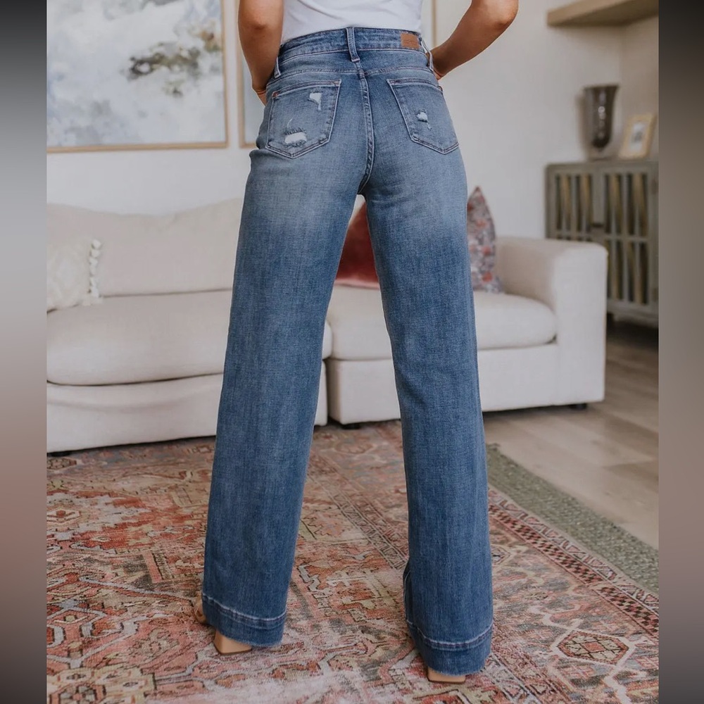 Judy Blue high waist denim trousers